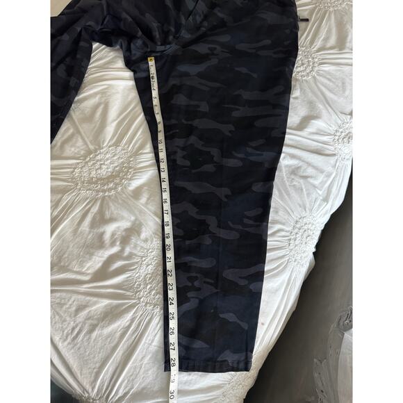 Democracy Ankle Jeans Sz 24w NWT Women Ab Technology Freedom Blue Camo Pants - Picture 11 of 12